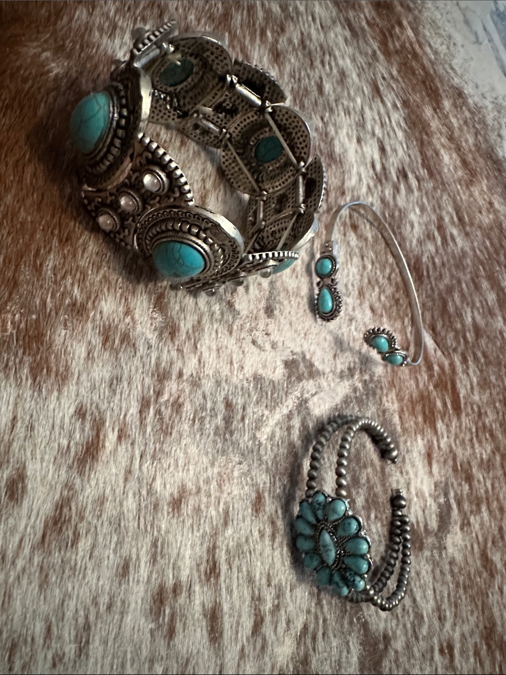 Turquoise Stone Boho Bracelet - Women Jewelry